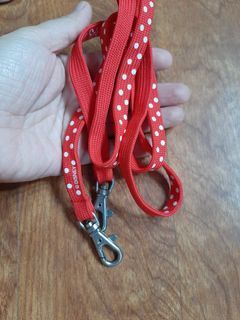 Disney Red polka dot bag strap