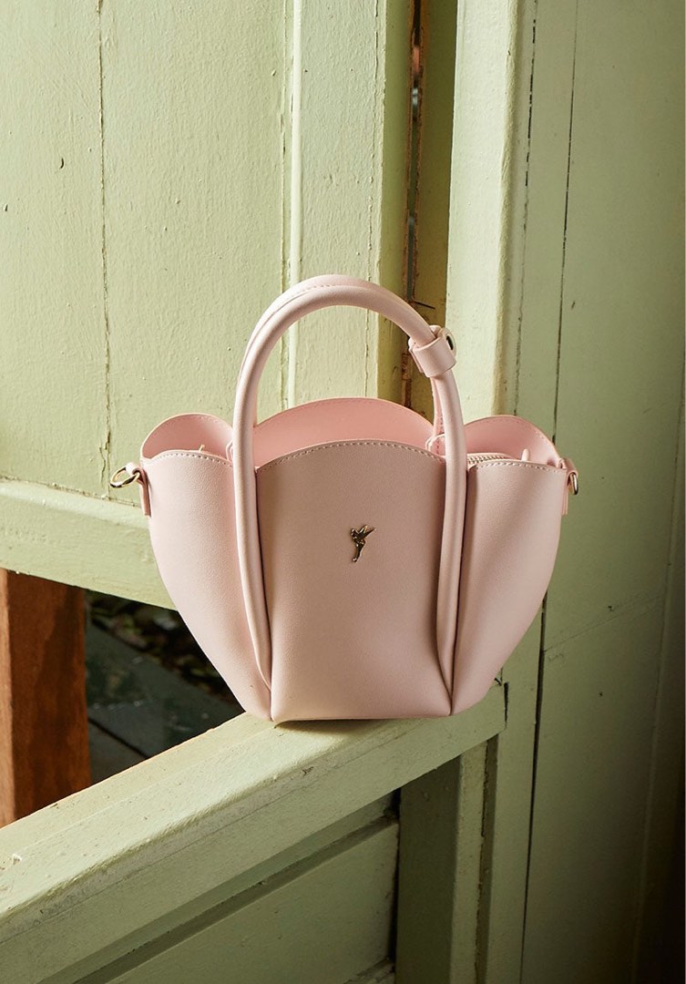 Disney Tinkerbell Pretty Little Pixie Top Handle Bag Pink