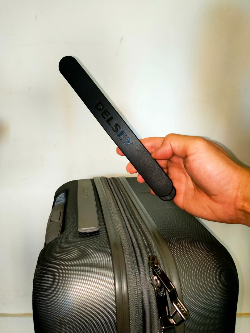 DIY luggage handle fix for Delsey suitcase luggage. Repair your own