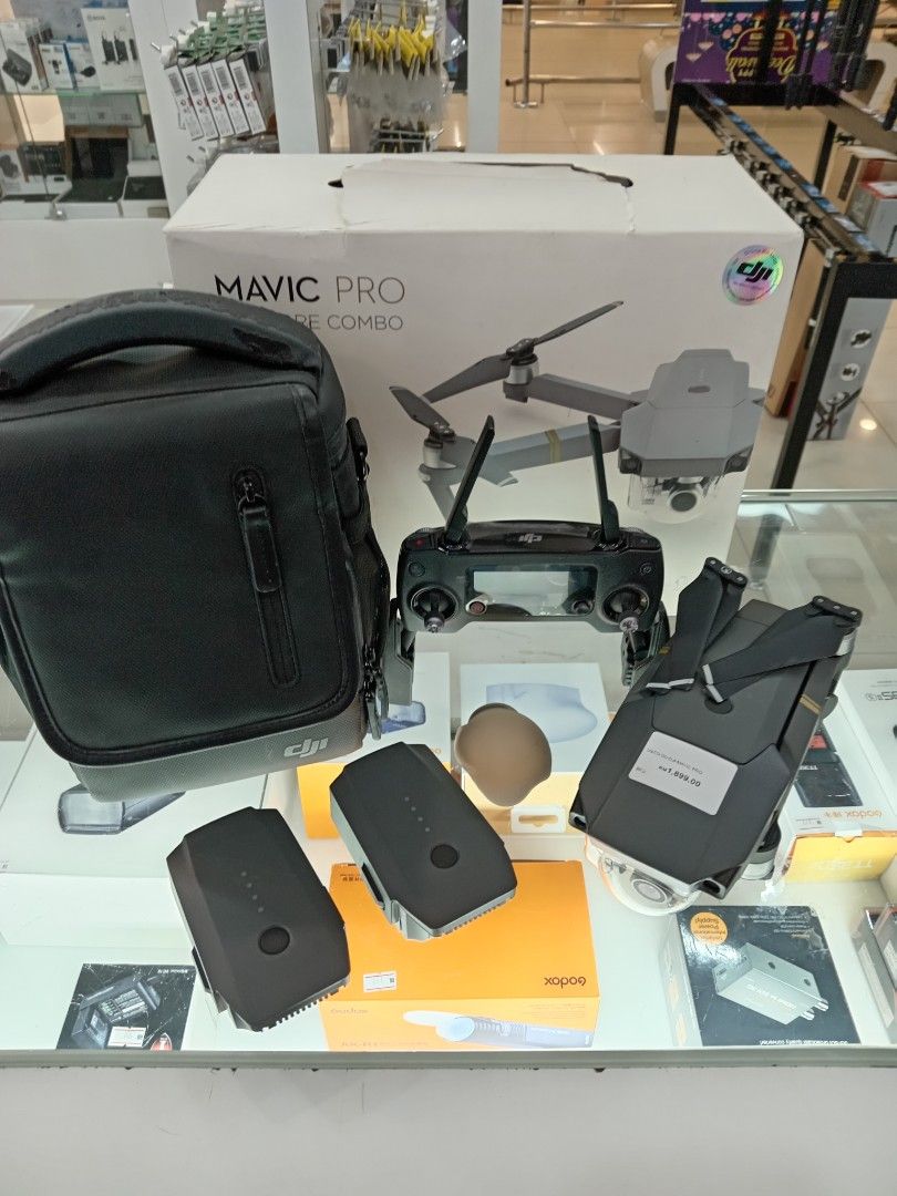 DJI MAVIC PRO FLY MORE COMBO SECOND HAND Photography Drones on