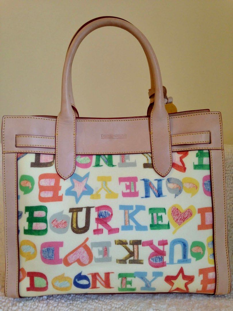 Dooney store tassel tote