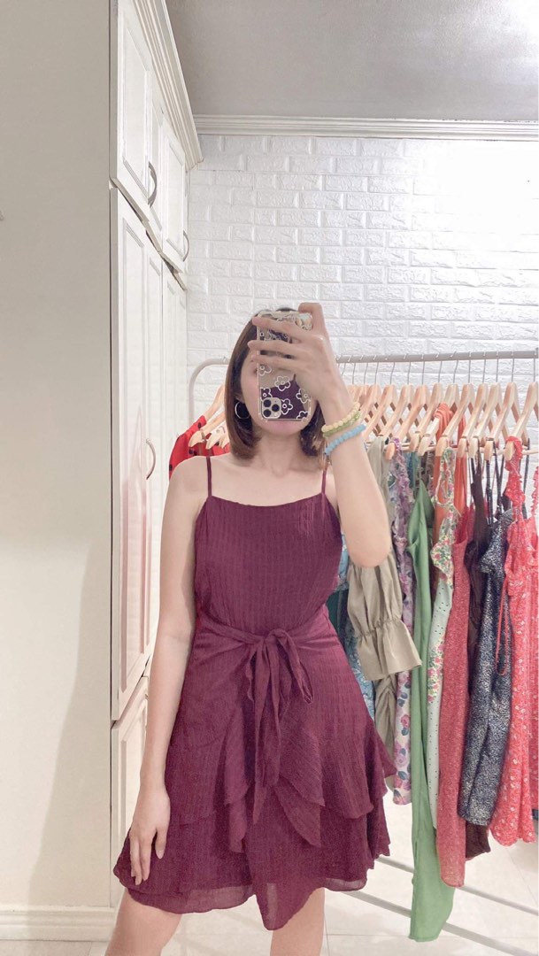 Dotti red outlet dress