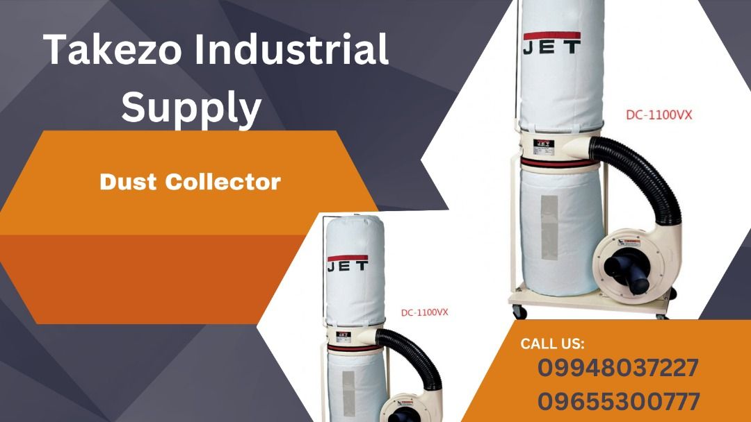 Dust Collector (Category: Construction Tools & Equipment) located in Manila. Submitted by angiedalu10338 (Listing ID 1239540201, Image 1). Description: Dust Collector Specs: DC-1100VX Price: 33,200 For faster transaction call txt or viber 09948037227 Look for Shane *PRICE MAY CHANGE WITHOUT PRIOR NOTICE *ITEM IS VAT EXCLUSIVE *SUBJECT FOR AVAILABILITY *PRICE DEPENDS ON THE SIZES.