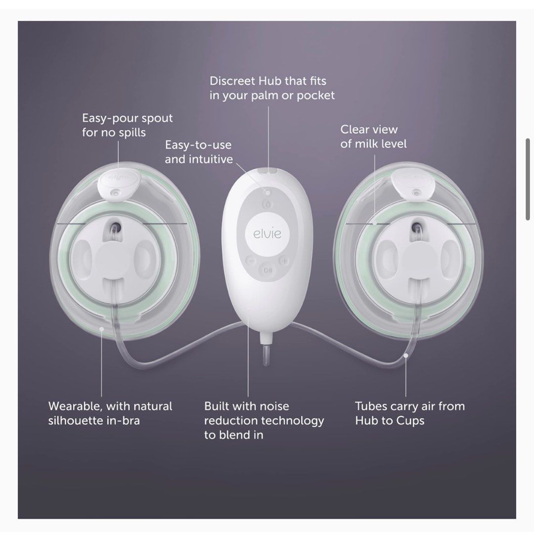 Elvie Stride Double Pump (Hospital Grade), Babies & Kids, Nursing