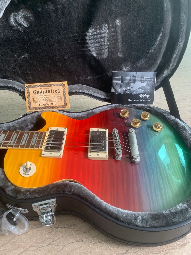 Epiphone les paul store rainbow