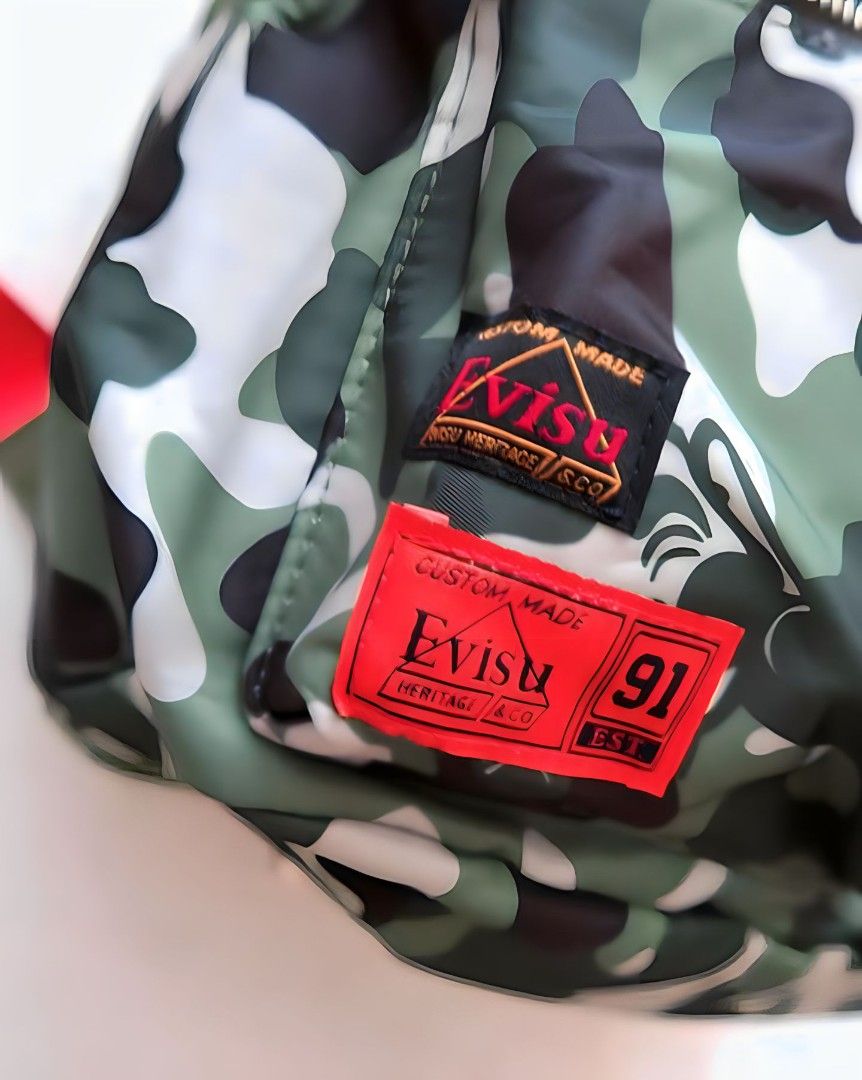 Evisu Heritage Backpack Camo (Category: Backpacks) located in Aritao. Submitted by moanthrift (Listing ID 1239644335, Image 3). Description: No Issue Brand New Condition.