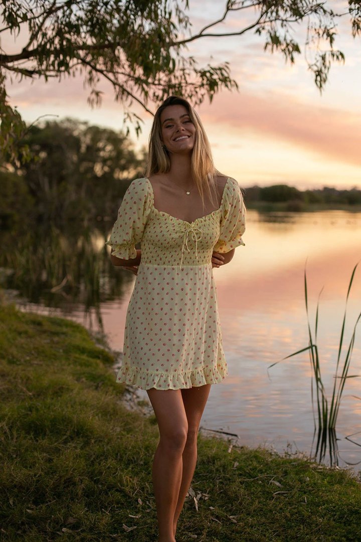 Faithfull The Brand Sage Mini Dress in Santa Maria Floral, Women's Fashion,  Dresses & Sets, Dresses on Carousell