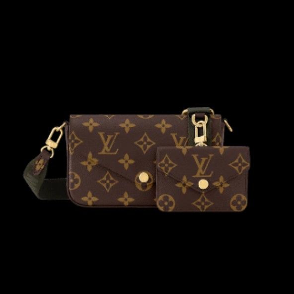 Lv FELICIE strap & go, Luxury, Bags & Wallets on Carousell