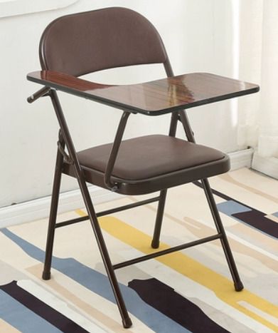 Folding Chair with Table Board, Furniture & Home Living, Furniture ...
