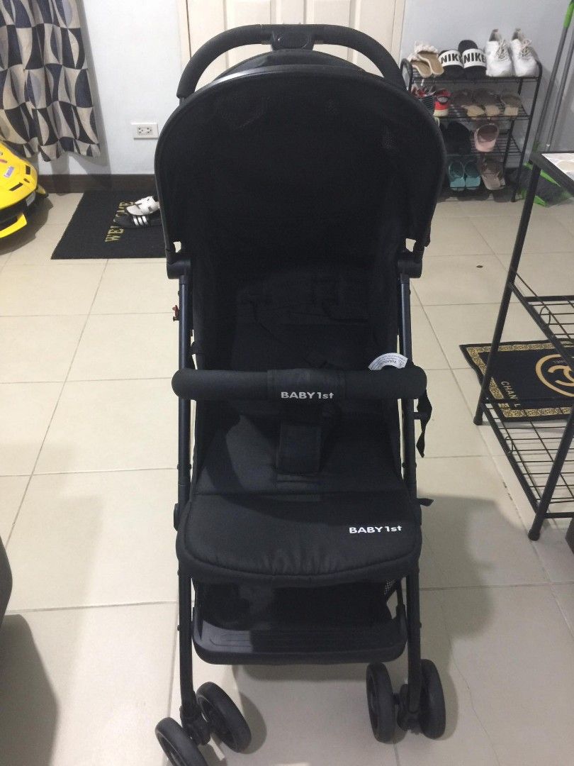 Baby 1st shop stroller black