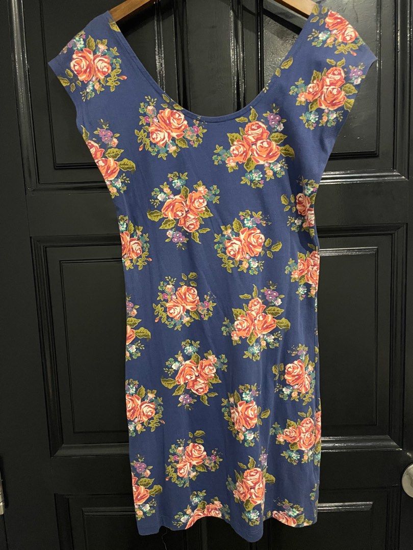 Forever 21 floral back now dress, Women's Fashion, Dresses & Sets, Dresses  on Carousell