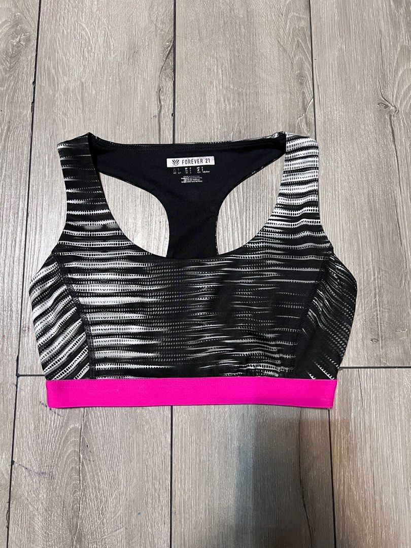 Forever 21 Sports Bra size S Men s Fashion Activewear on Carousell