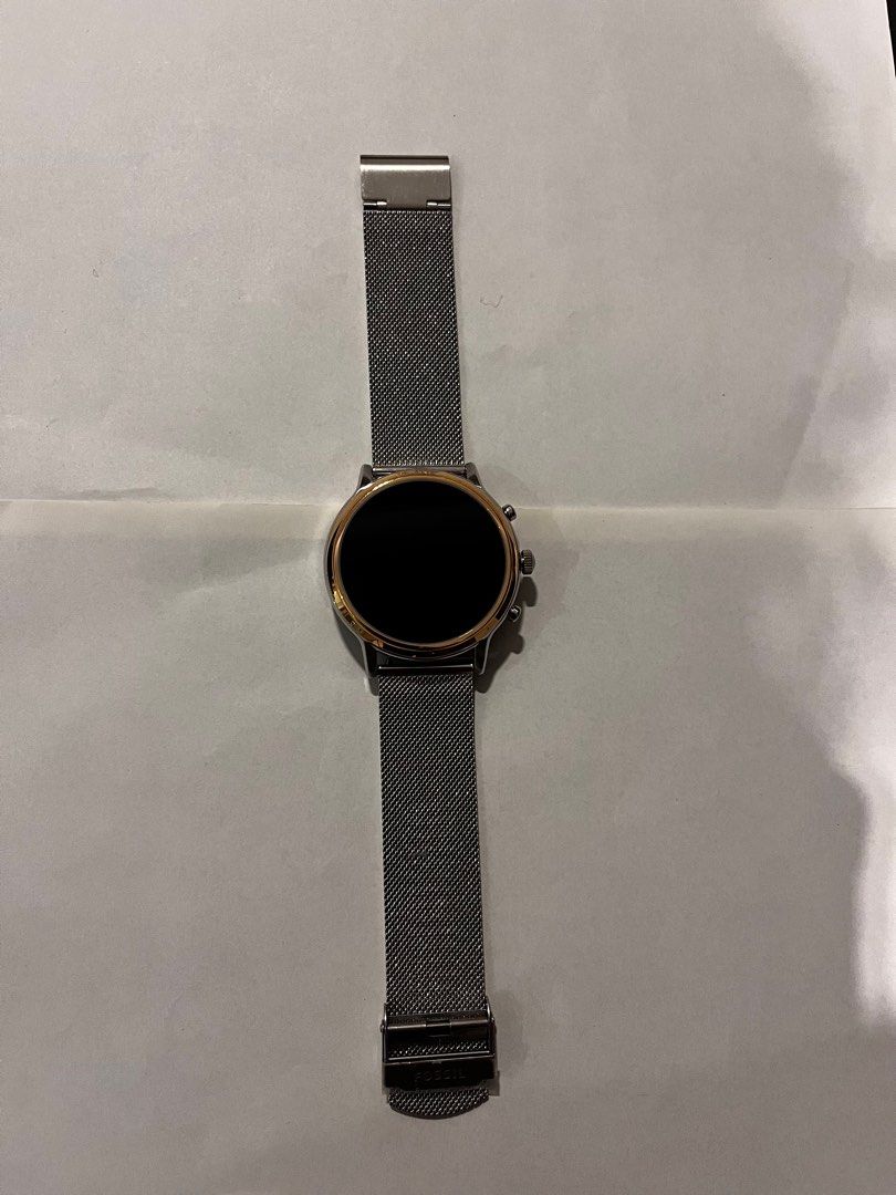 Fossil DW10F1 Gen 5 Smartwatch Stainless Steel, 手提電話, 智能穿戴裝置及智能手錶