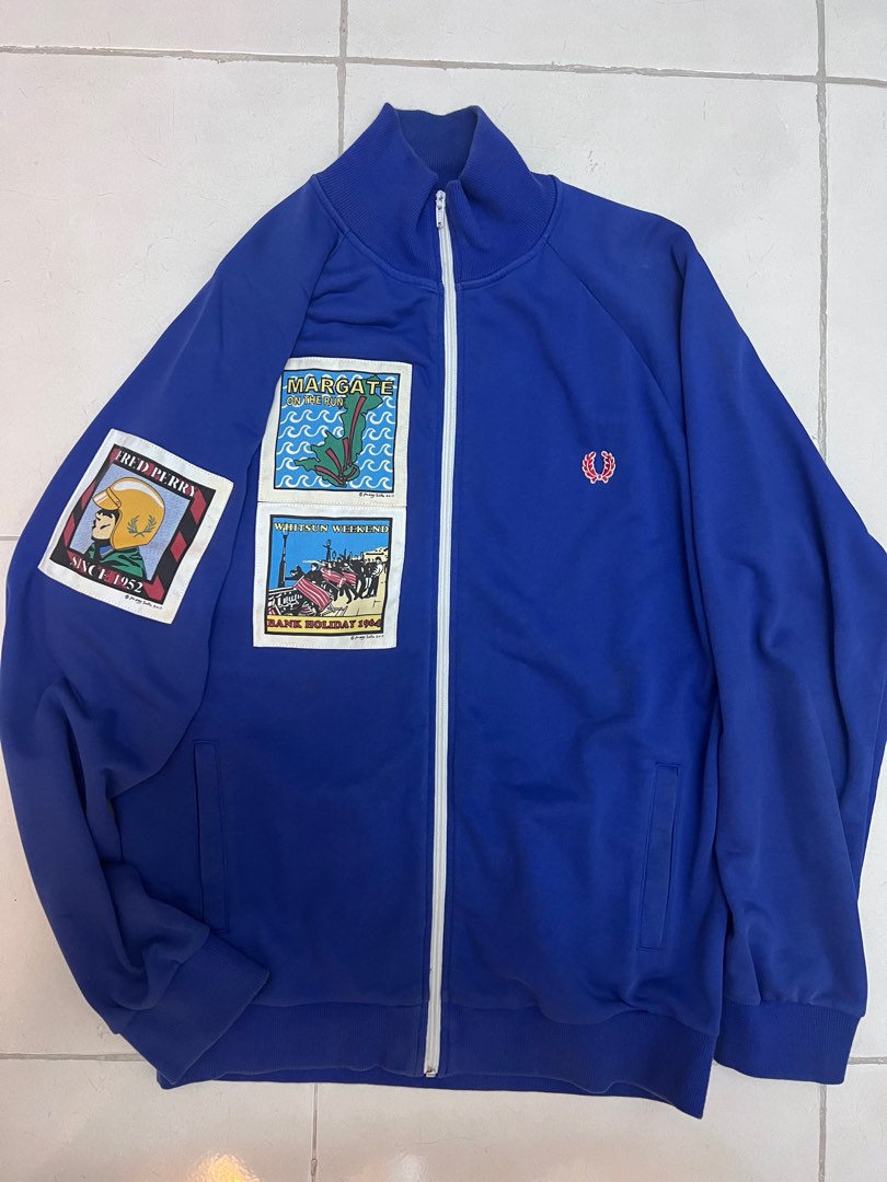 Fred perry running jackets sales