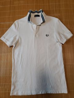 FRED PERRY Polo衫 白色