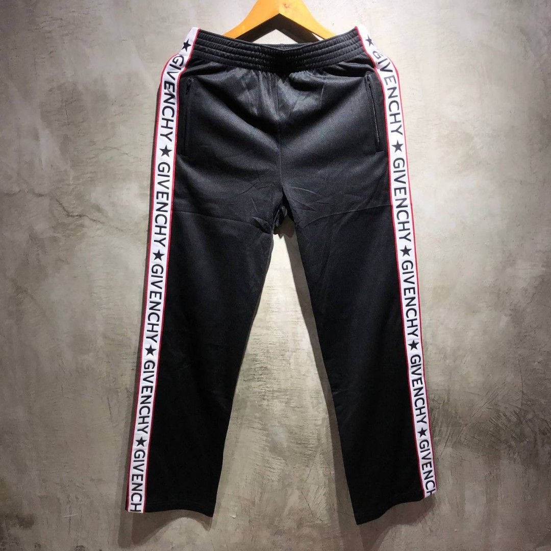 GIVENCHY LOGO TAPE TRACK PANT