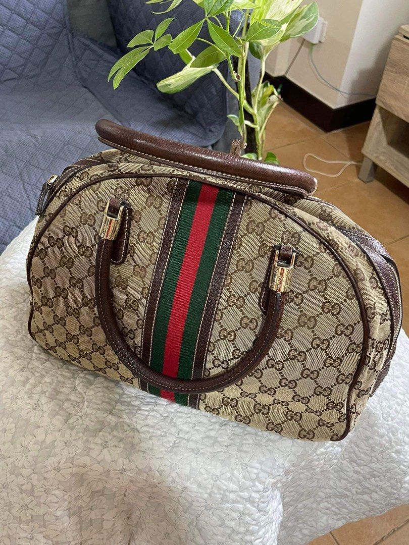 Gucci handbag original boutique, Luxury, Bags & Wallets on Carousell