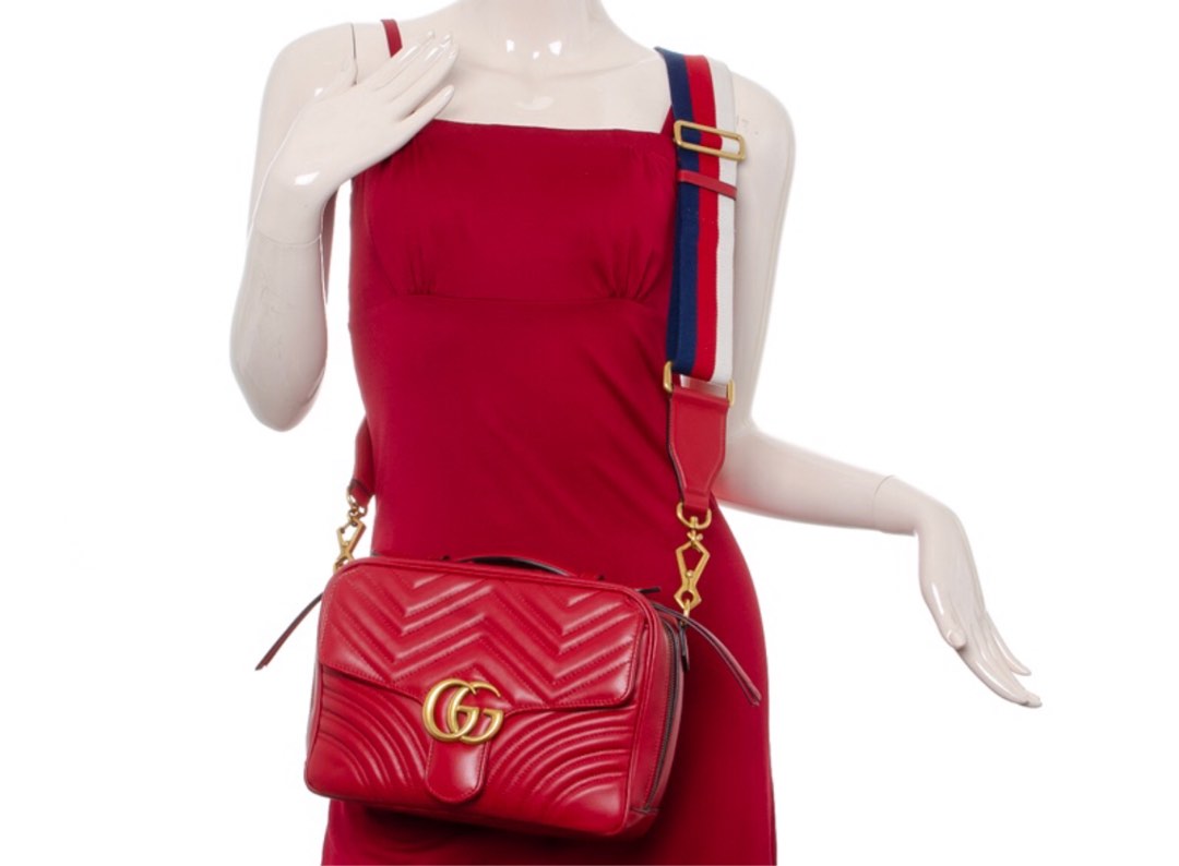 Gucci gg marmont red store