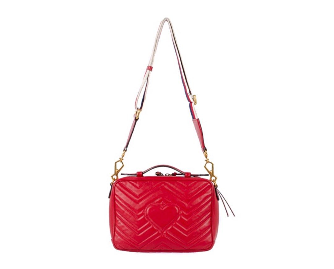 GUCCI GG Marmont Red Small Shoulder Bag Luxury Bags Wallets on Carousell