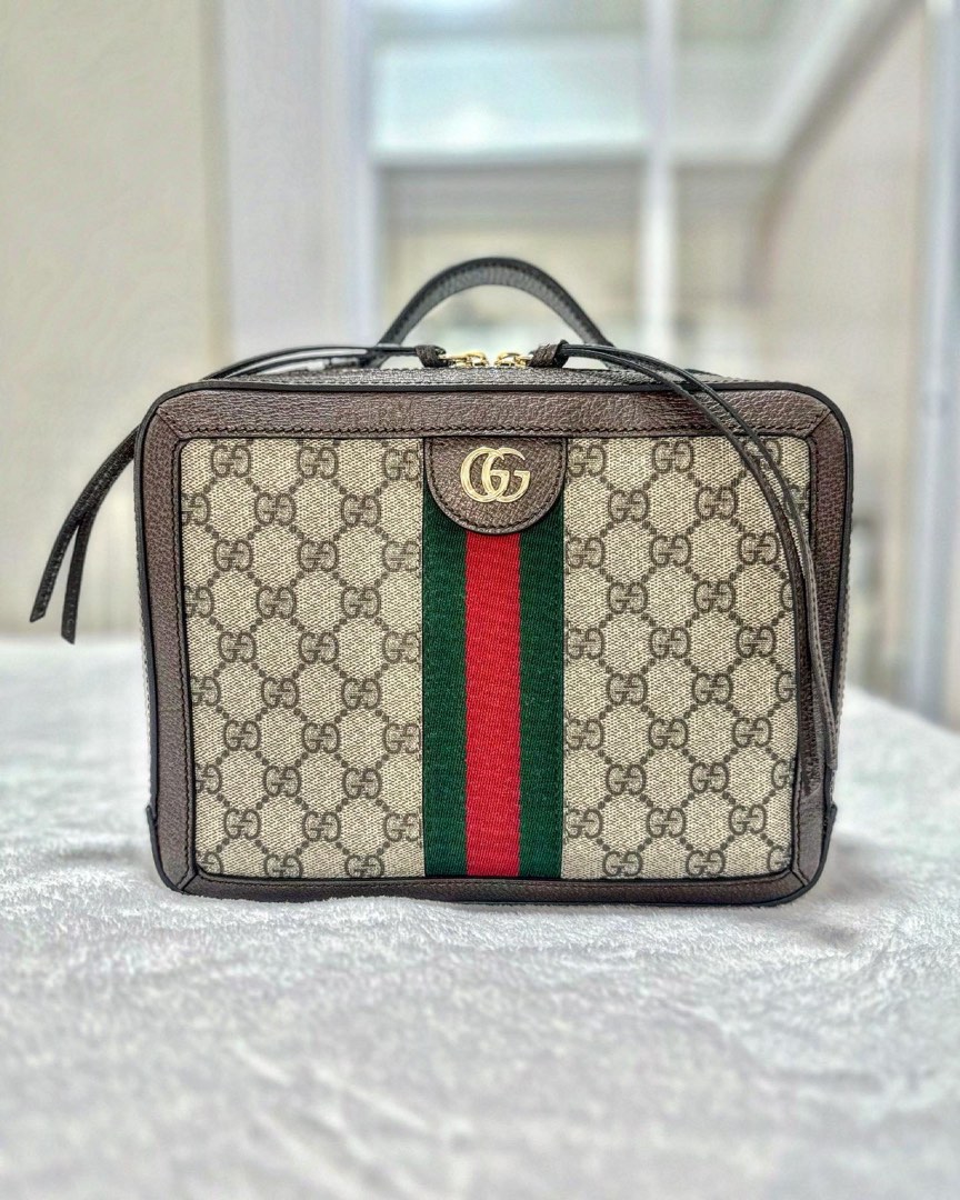 AUTHENTIC GUCCI OPHIDIA VANITY BAG MEDIUM Luxury Bags Wallets on Carousell