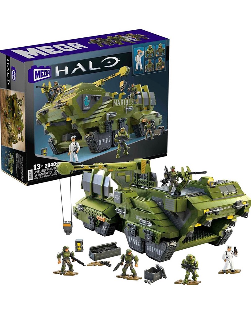 Halo mega construx UNSC Elephant 2023, Hobbies Toys, Toys