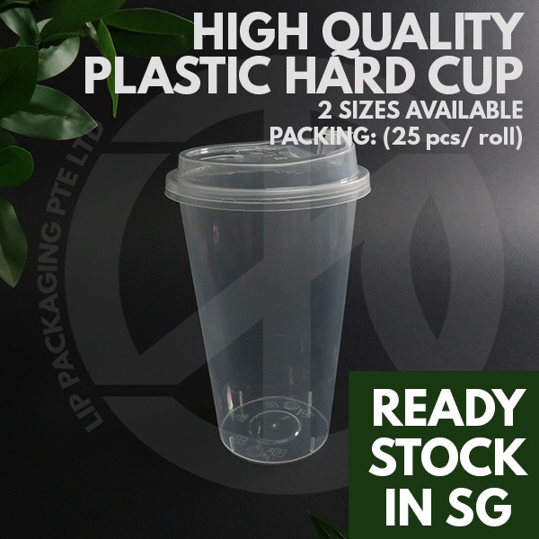 Hard Quality Cups / Liho Bubble Tea Cups / Plastic Hard Cups