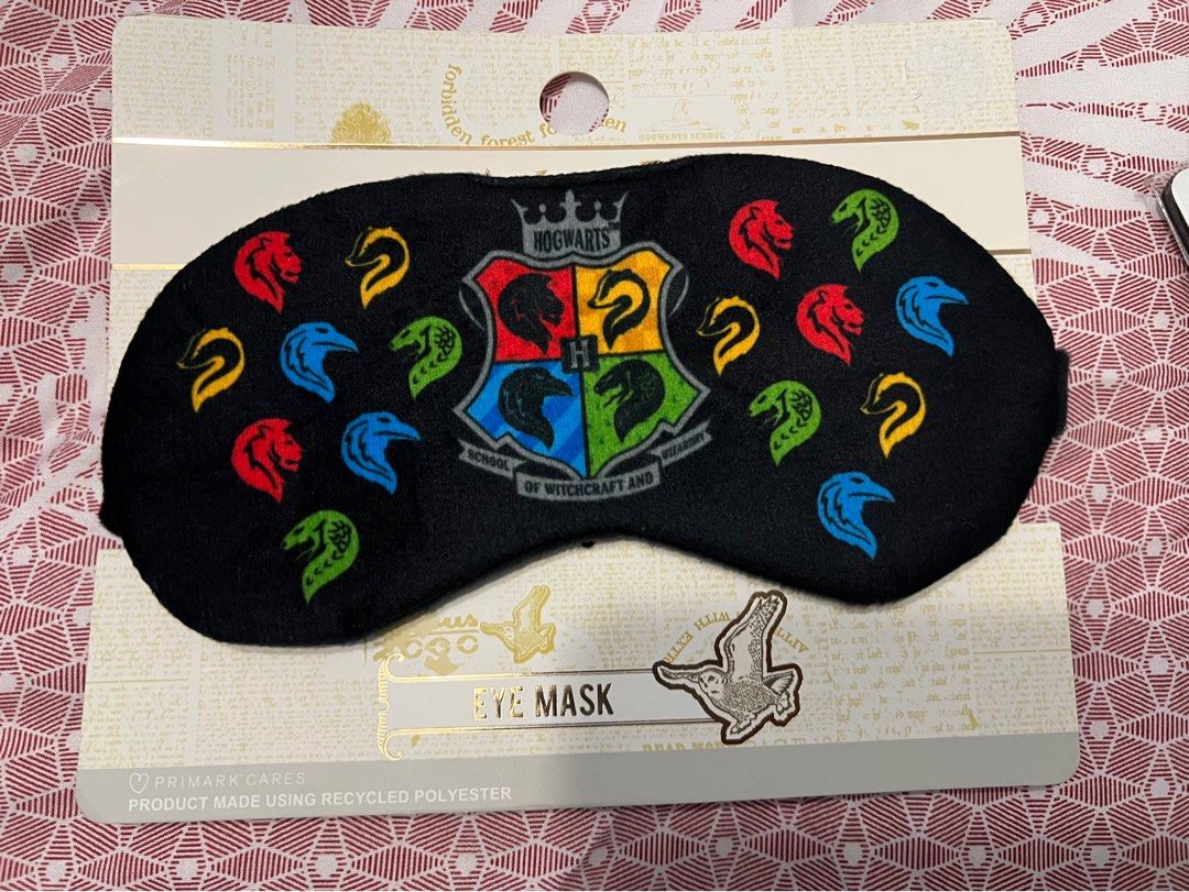 Harry potter eye mask from primark UK, Everything Else on Carousell
