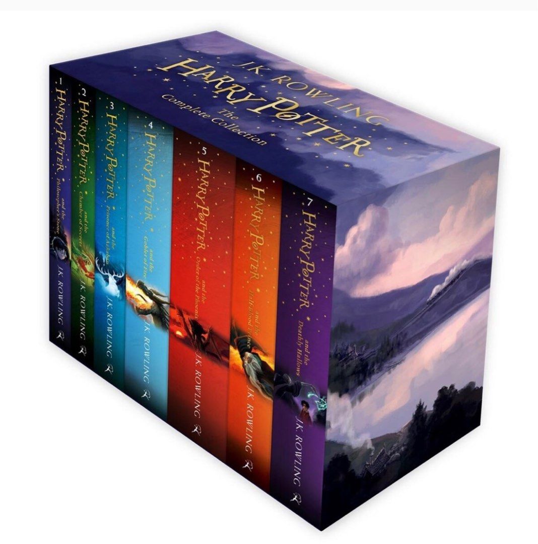 Harry Potter The Complete Collection 7 Book Boxset, 興趣及遊戲, 書