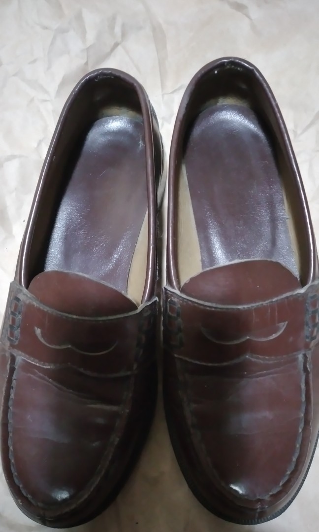 Haruta brown loafers 23EE, Women's Fashion, Footwear, Loafers on Carousell
