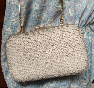 Harvey Nichols Sequin Sling Clutch purse bag Brand New
