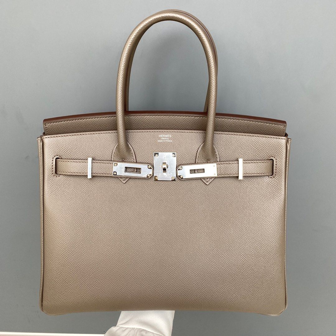 Authentic Hermes Birkin 30 Gold Epsom with Ghw, Luxury, Bags & Wallets on  Carousell