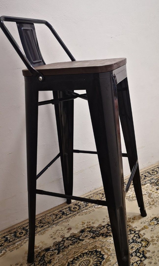 High Bar Stool Chair, Furniture & Home Living, Furniture, Chairs on