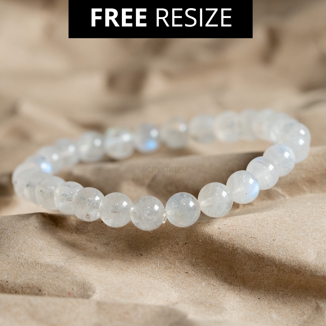 Rainbow moonstone clearance bracelet