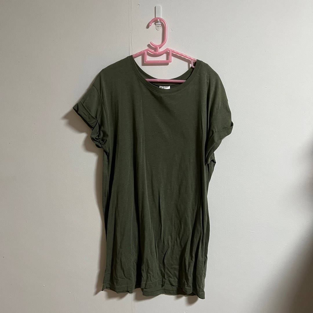 Oversized t shirt dress h&m discount