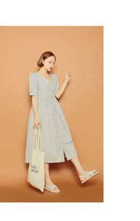 HOTPING LINEN DRESS