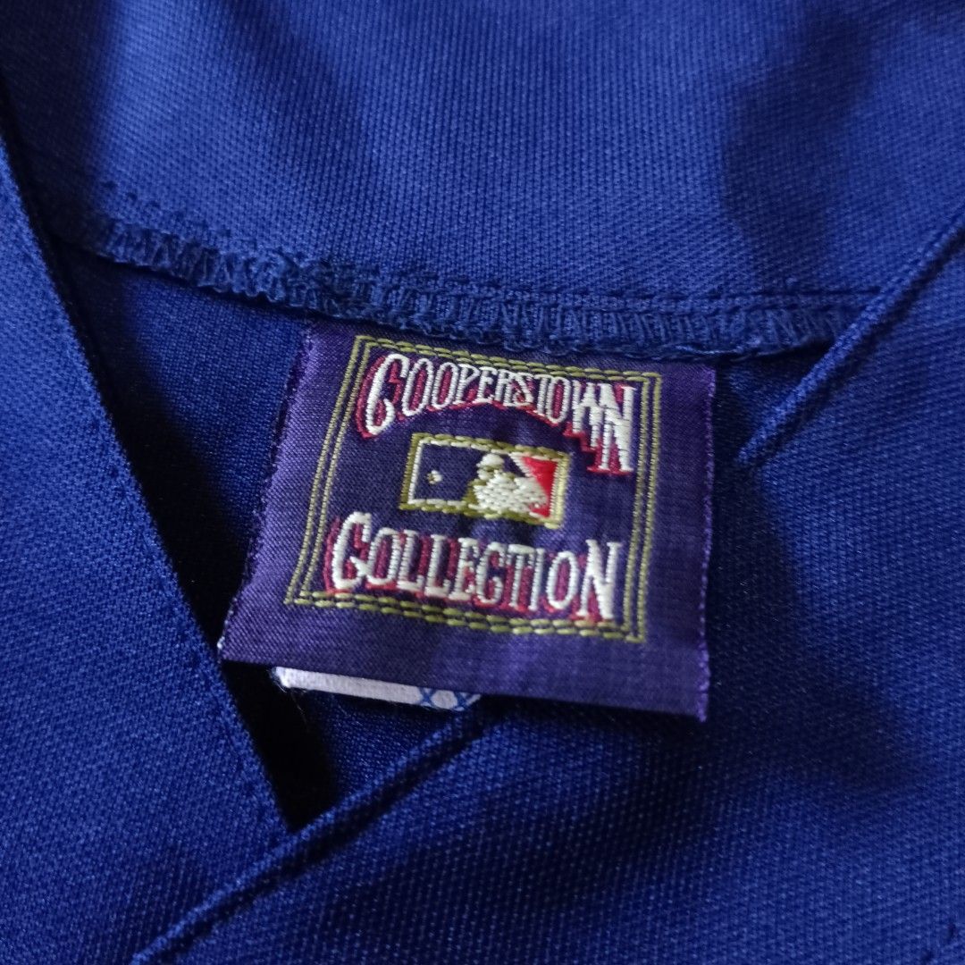 Vintage St Louis Baseball Cardinals Willie McGee #51 Blue Polyester Jersey  Shirt