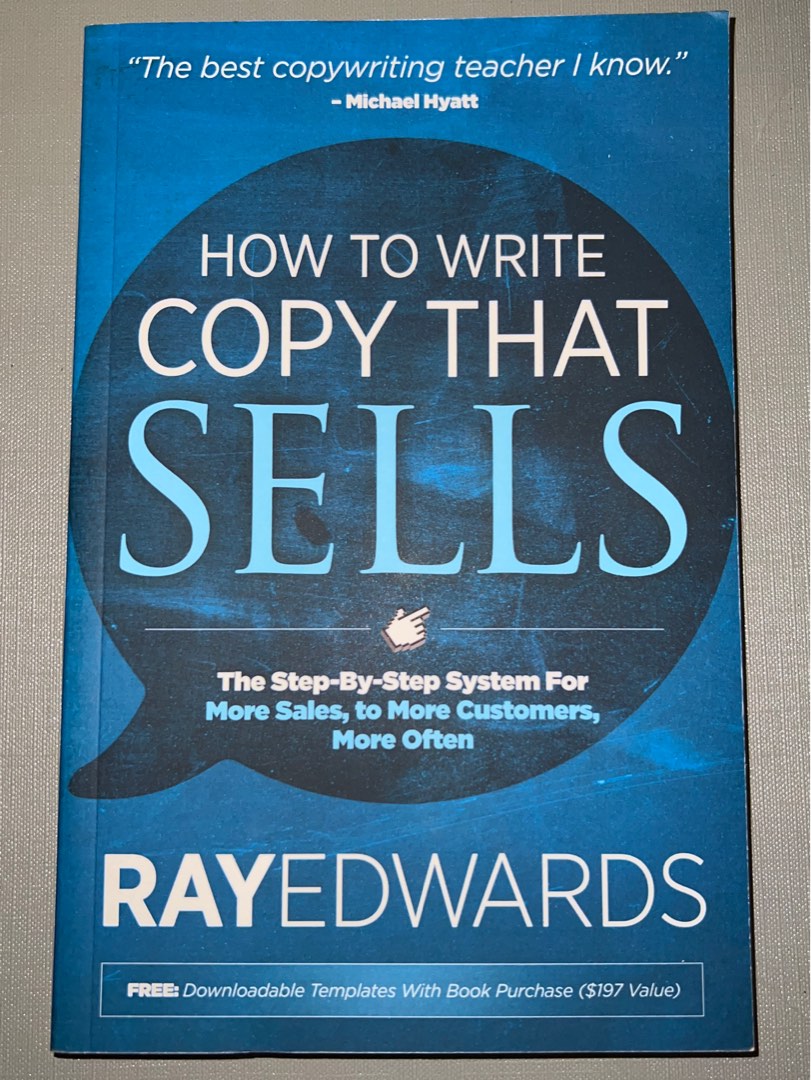 HOW TO WRITE COPY THAT SELLS - RAY EDWARDS, Hobbies & Toys, Books ...