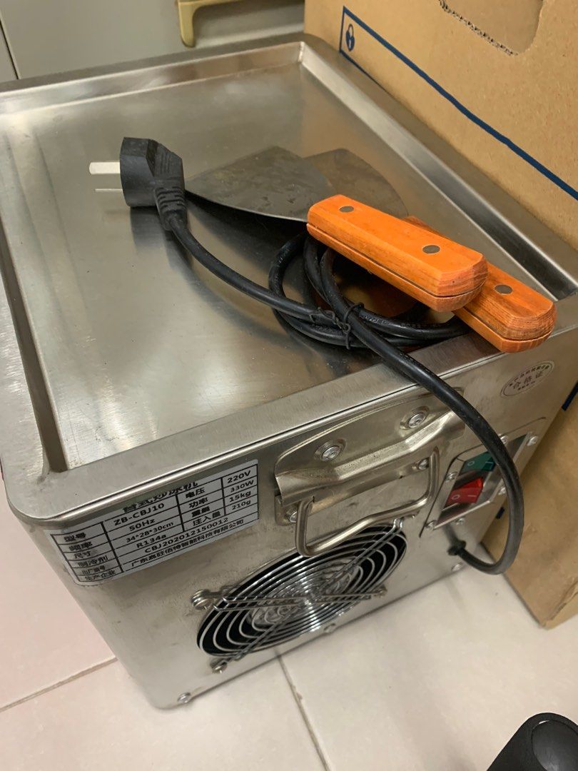 Icecream rolls maker (Electric), TV & Home Appliances, Kitchen