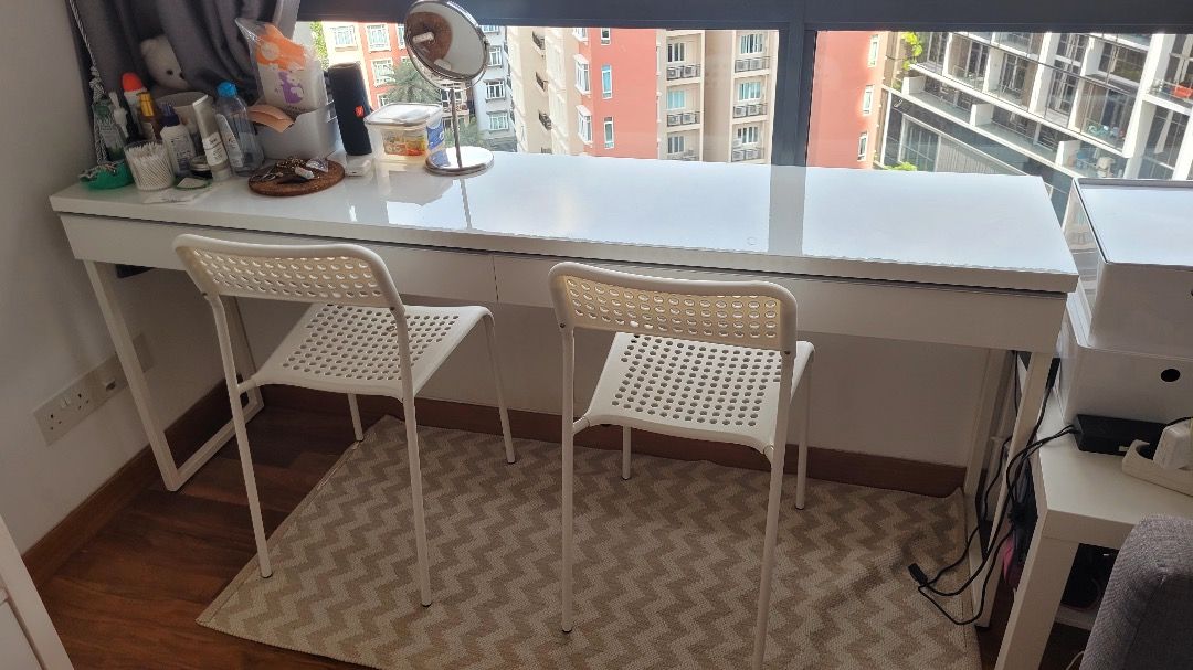 IKEA BEST BURS DESK Furniture Home Living Furniture Tables