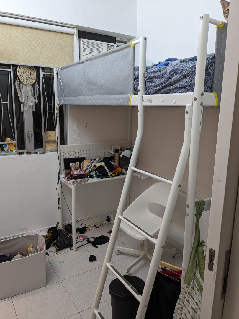 IKEA Cabin bed frame, Free Items Carousell