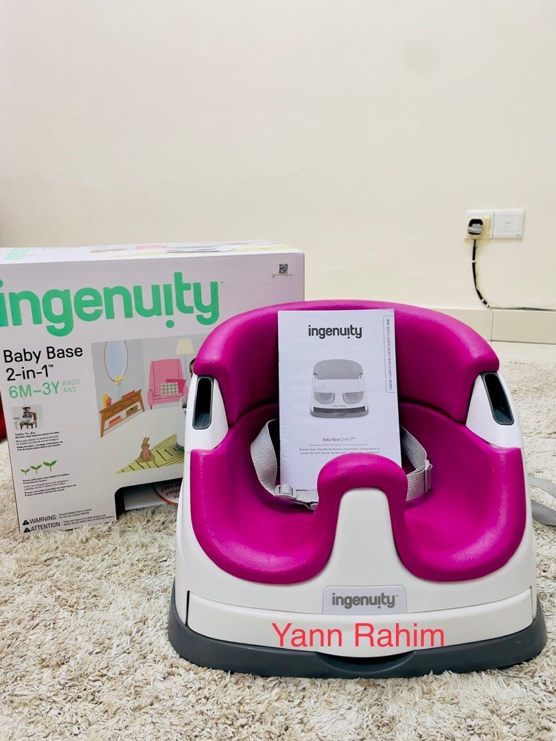 Ingenuity baby seat pink 2025