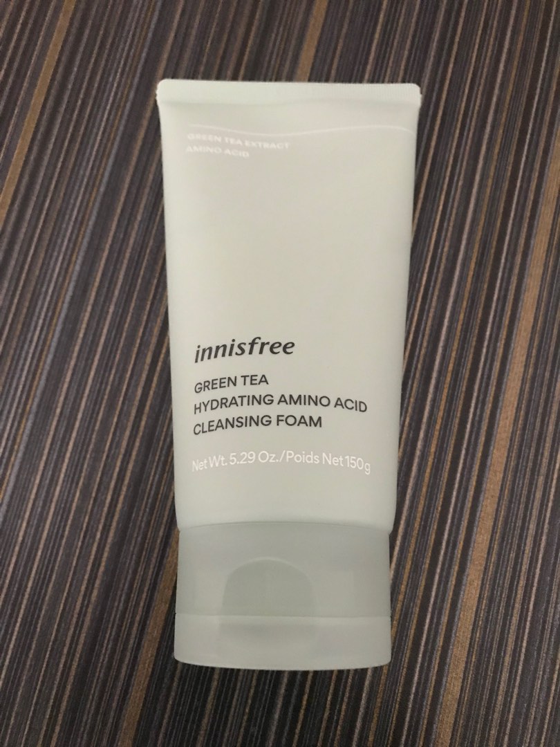 INNISFREE Green Tea Hydrating Amino Acid Foam Cleanser 150g, Beauty