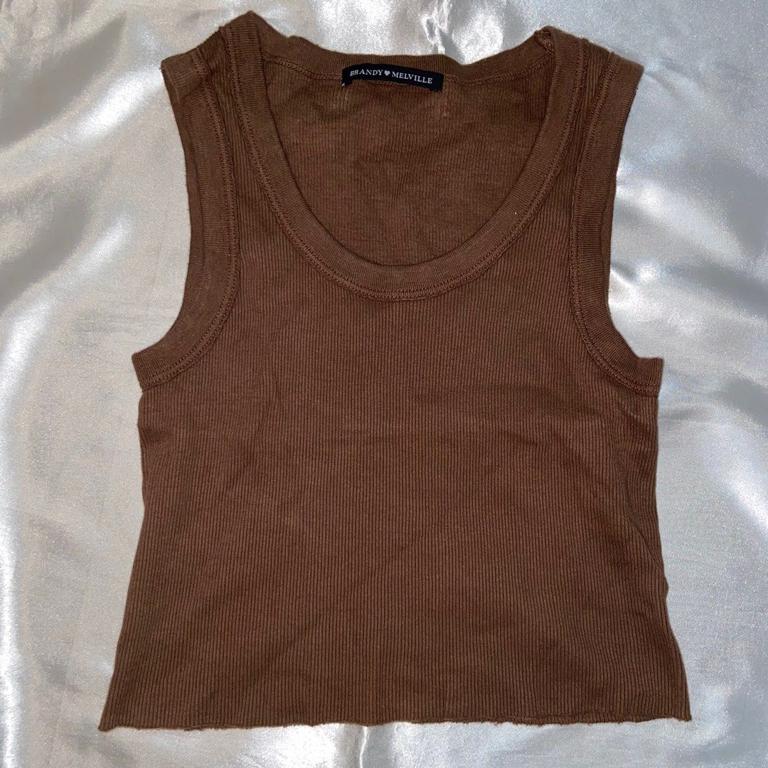 Connor Tank  Brown outfit, Streetwear fashion women, Casual tank tops