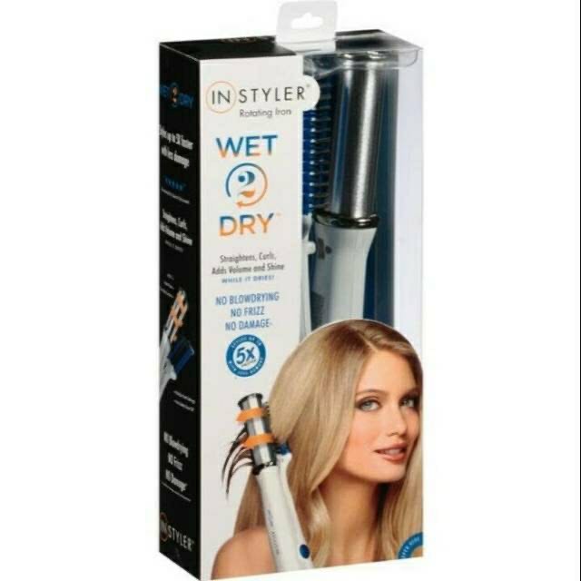 Instyler Wet to Dry 2in1 Pengering Rambut Instant on Carousell