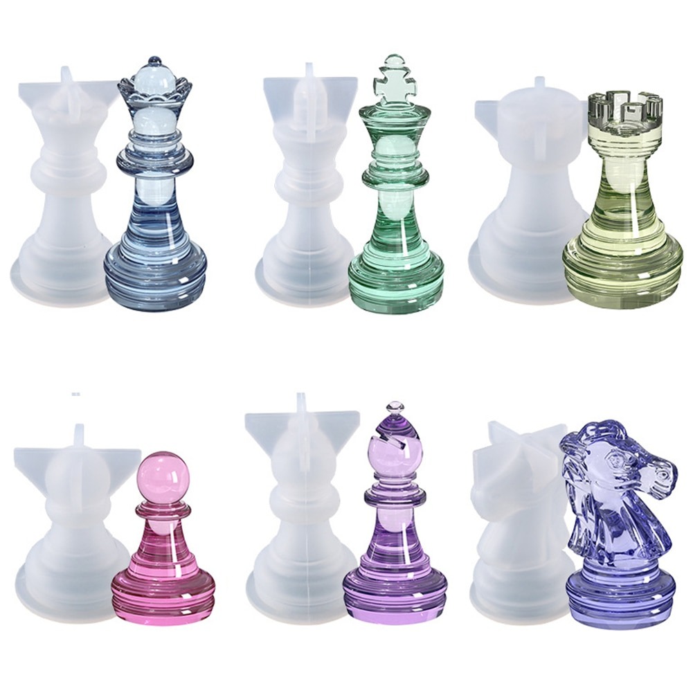 Resin Chess Pieces Mold