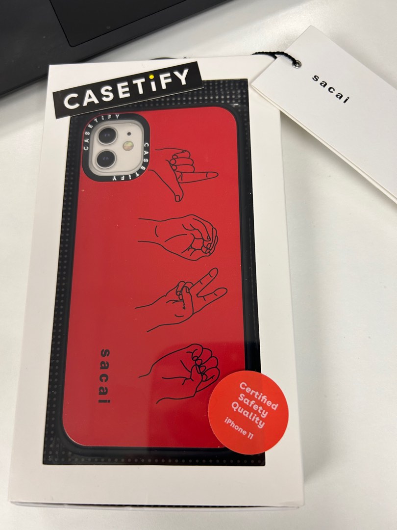 iPhone 11 Casetify x Sacai Case, 手提電話, 電話及其他裝置配件