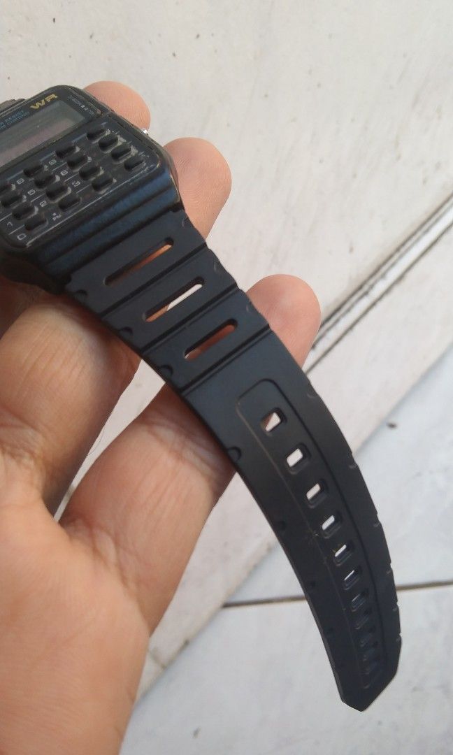 Jam tangan Casio calculator original on Carousell