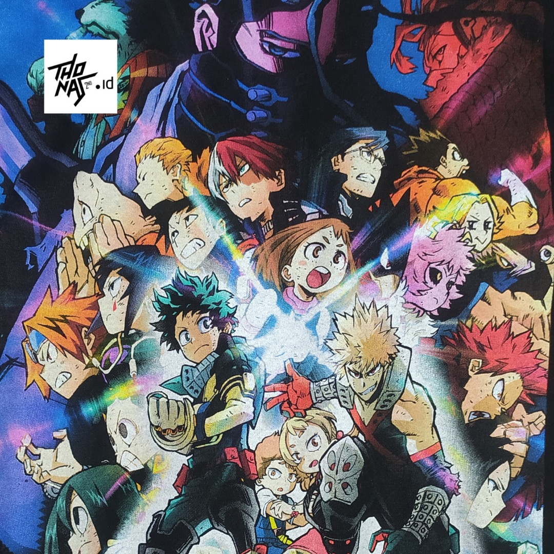 Kaos Rare My Hero Academia Heroes Rising Movie anime manga M, Fesyen ...