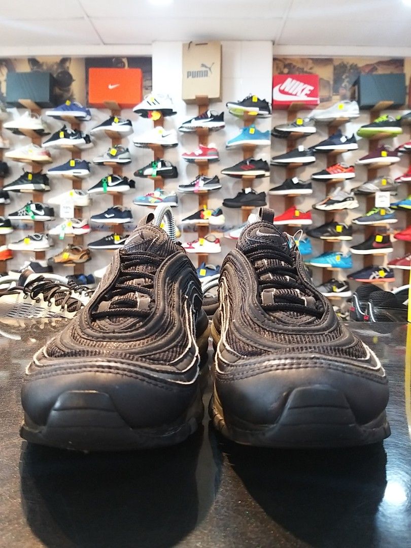 Kasut Nike Air Max 97 black Men s Fashion Footwear Casual shoes
