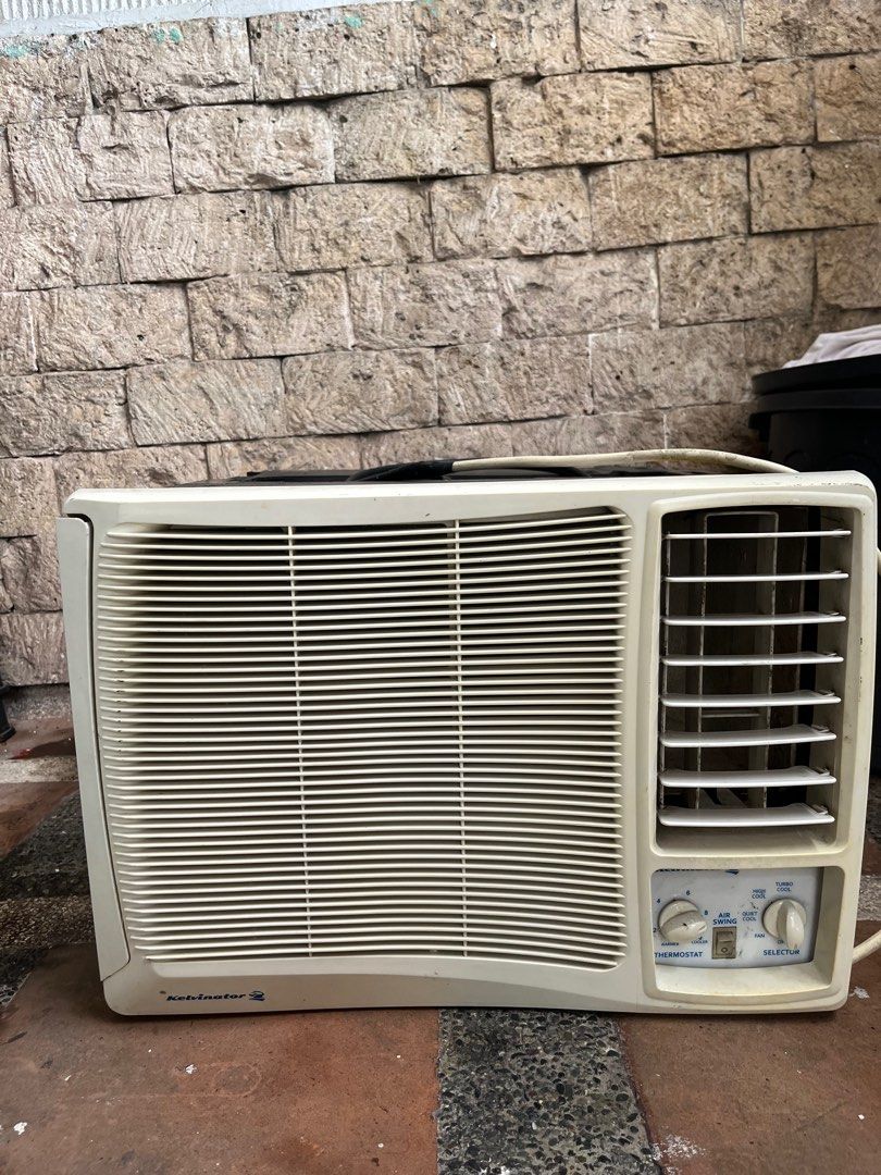 Kelvinator Window Type Aircon 1HP, TV & Home Appliances, Air